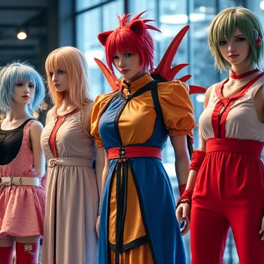 Trajes de cosplay de anime