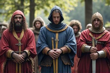Vestuario para recreación histórica medieval