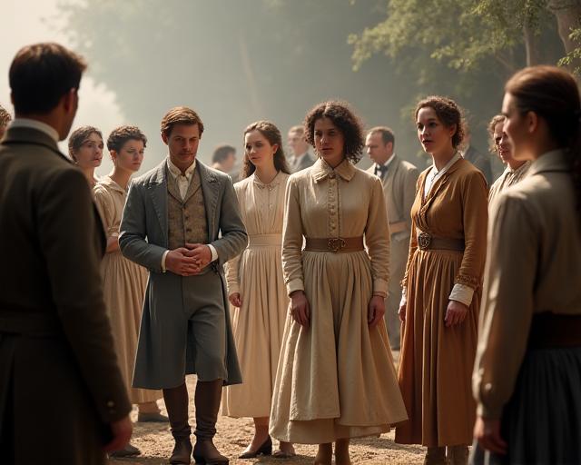 Vestuario de época para producciones cinematográficas