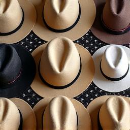 Colección de sombreros tradicionales